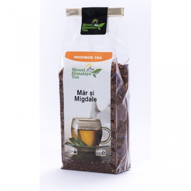 Ceai fructe cu migdale caramelizate scortisoara 100g - MOUNT HIMALAYA TEA