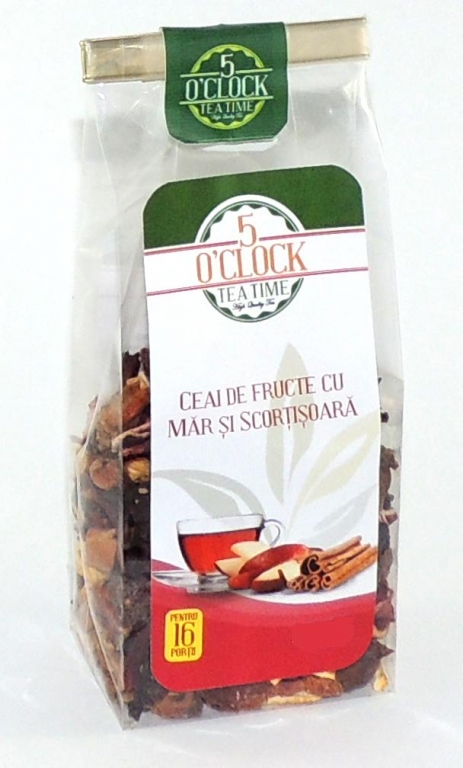 Ceai fructe cu mar scortisoara 100g - 5 O`CLOCK