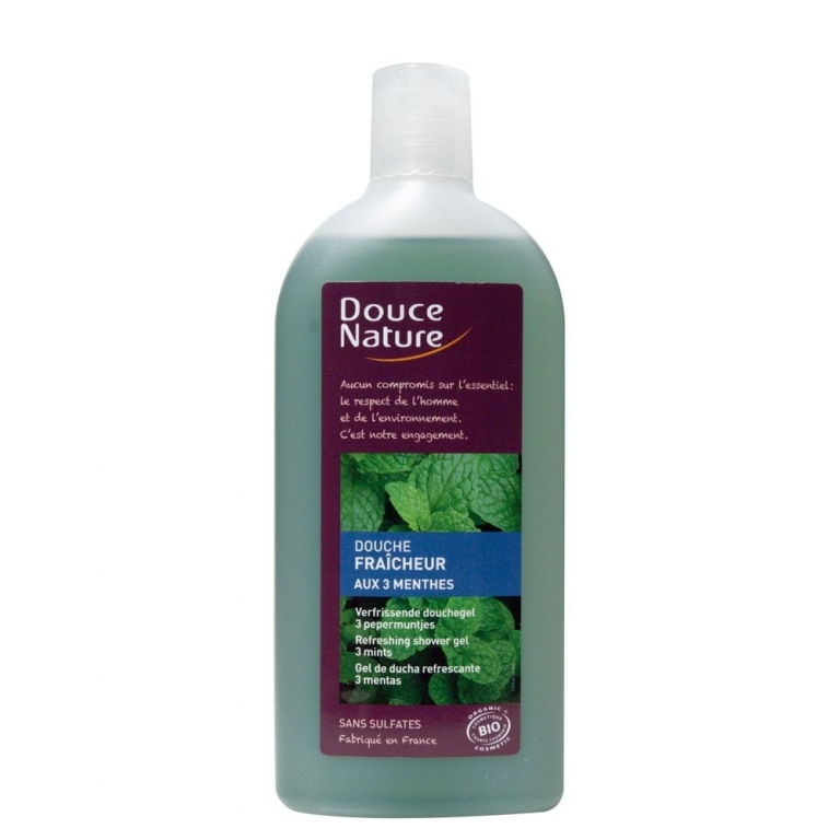 Gel dus 3 tipuri menta 300ml - DOUCE NATURE