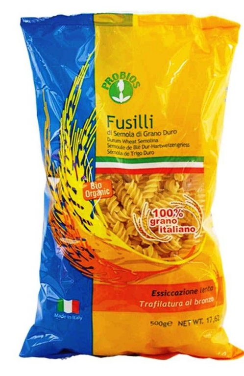 Paste fusilli grau semola eco 500g - PROBIOS