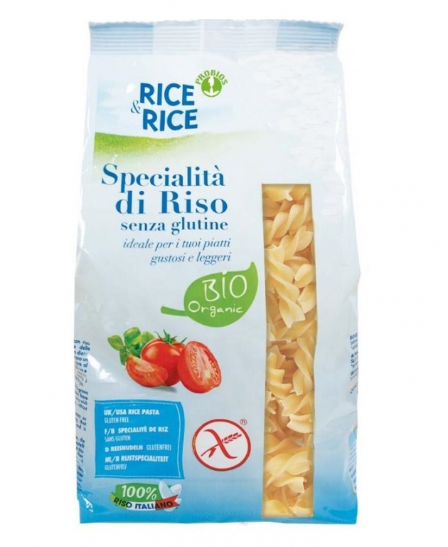 Paste fusilli orez alb eco 500g - PROBIOS