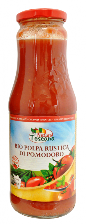 Pulpa rosii zdrobite Rustica eco 680g - PROBIOS