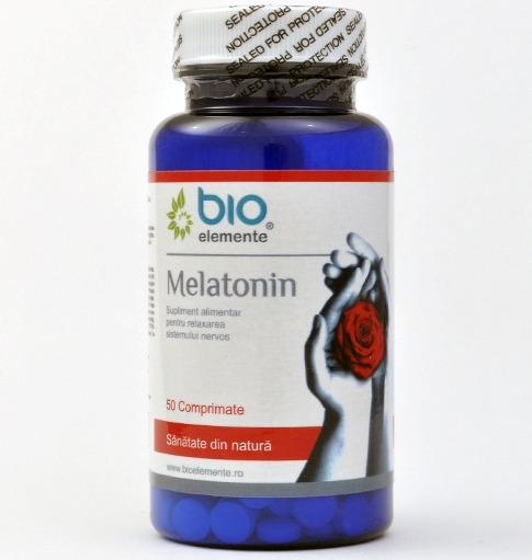 Melatonina 3mg 50cp - BIO ELEMENTE