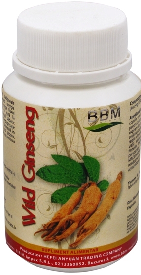 Ginseng salbatic 100cps - ANYUAN TRADING