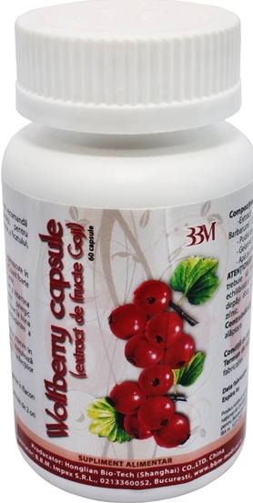 Wolfberry capsule 100cps - HONGLIAN BIOTECH