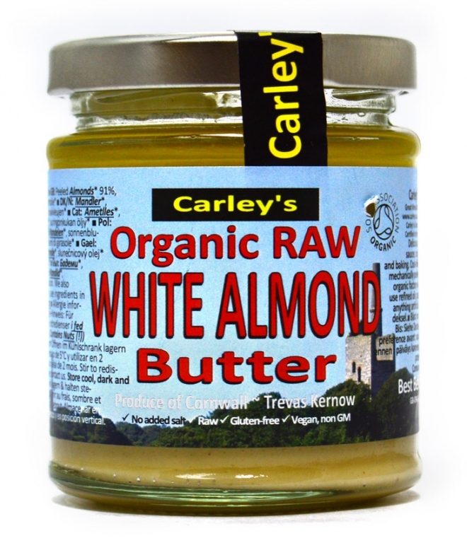 Unt migdale decojite[albe] raw 170g - CARLEY`S