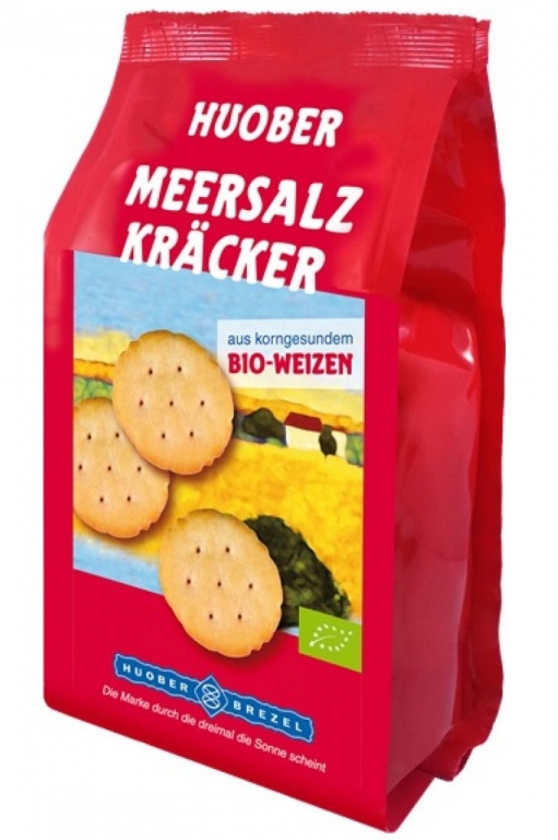 Crackers rotunzi sare mare 150g - HUOBER