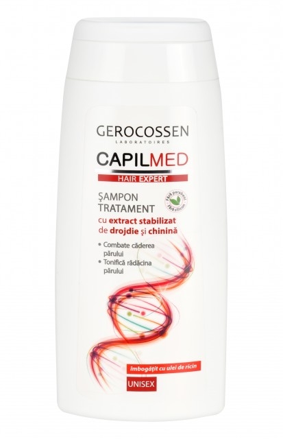 Sampon tratament drojdie chinina CapilMed 275ml - GEROCOSSEN