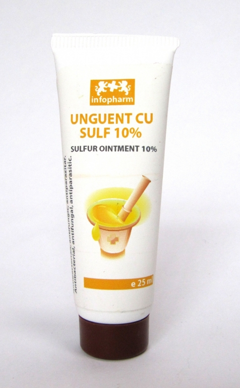 Unguent sulf 10% 25ml - INFOPHARM