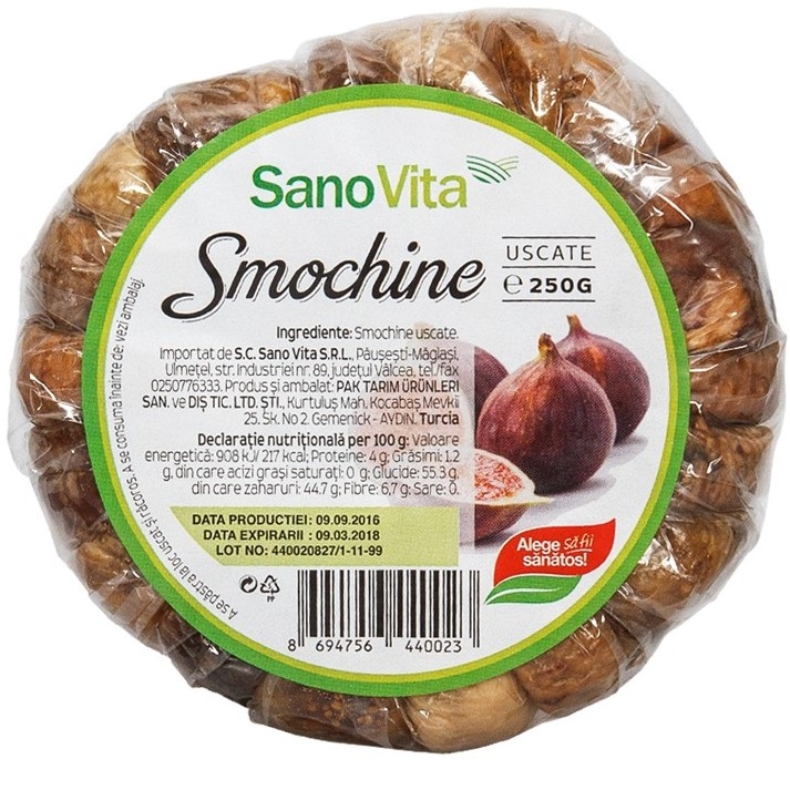 Smochine uscate 250g - SANOVITA