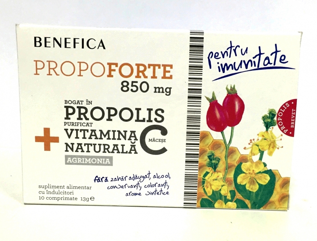 Propolis C 850mg Propoforte 10cp - BENEFICA