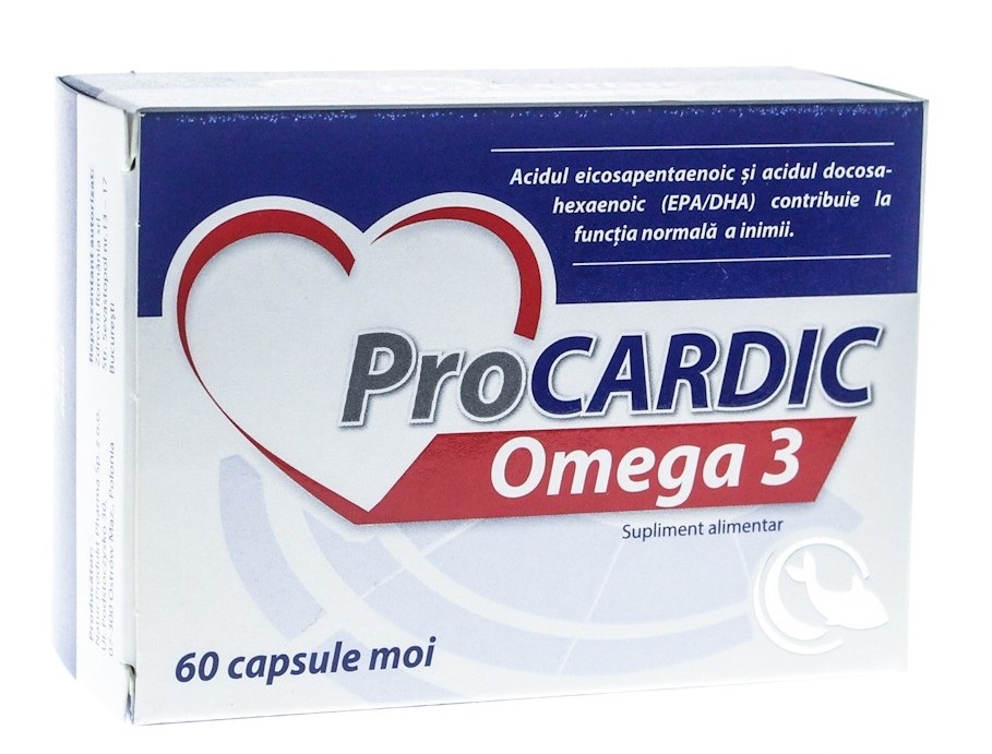 ProCardic omega3 60cps - NATUR PRODUKT