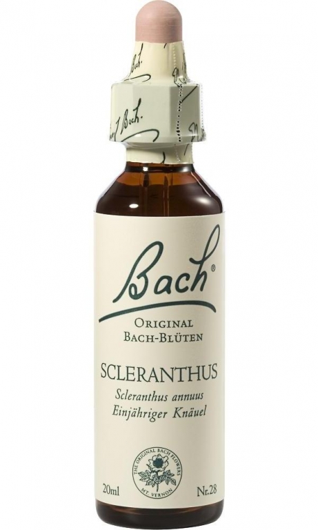 Picaturi florale scleranthus nr28 20ml - BACH REMEDIES