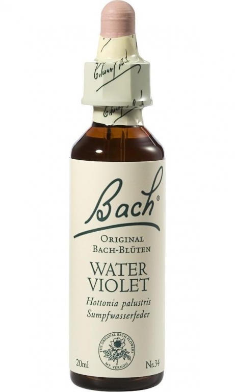 Picaturi florale water violet nr34 20ml - BACH REMEDIES