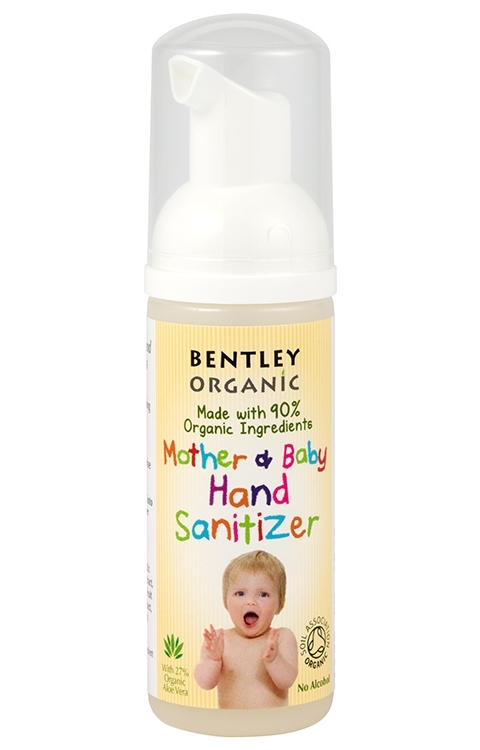 Spuma igienizanta maini pt mamici bebe 50ml - BENTLEY ORGANIC