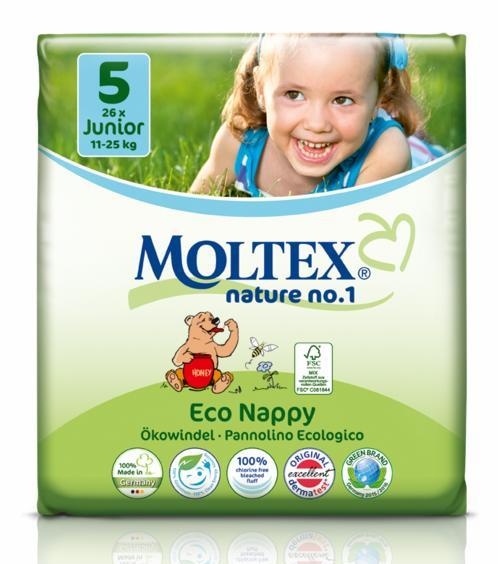 Scutece naturale nr5 junior {11~25kg} 26b - MOLTEX