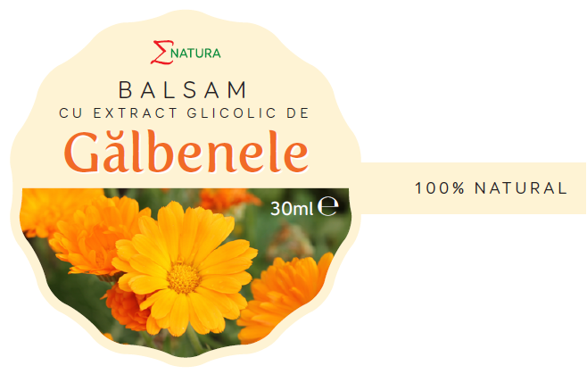 Balsam extract glicolic galbenele 50ml - ENATURA