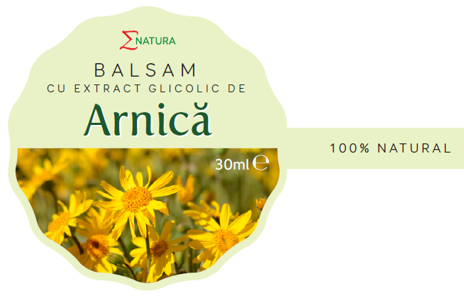 Balsam extract glicolic arnica 30ml - ENATURA