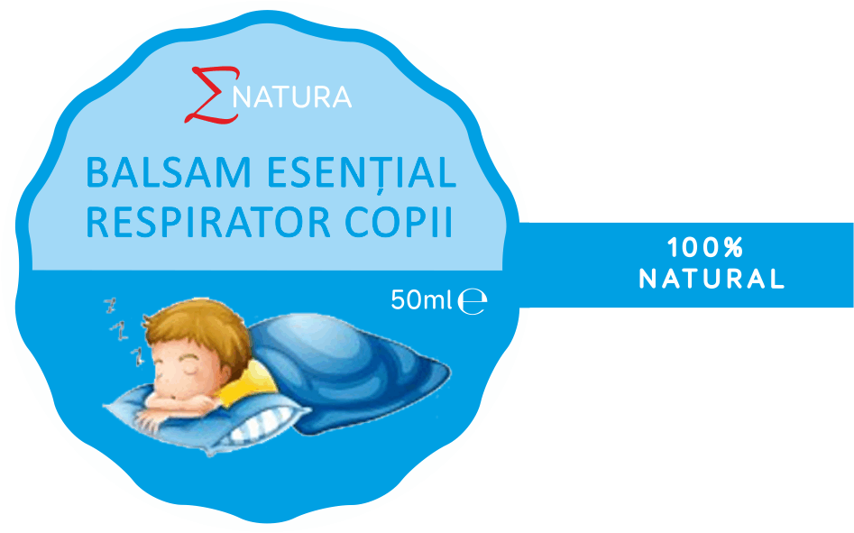 Balsam esential respirator copii 50ml - ENATURA