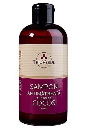 Sampon antimatreata ulei cocos 250ml - TRIO VERDE