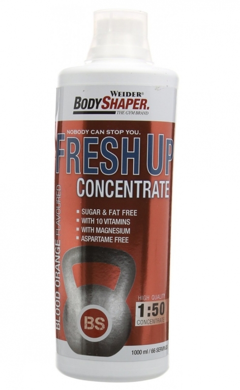 Concentrat lichid vitamine Fresh up portocale rosii 1L - BODY SHAPER