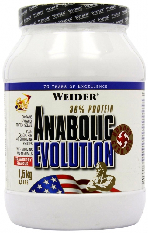 Anabolic evolution capsuni 1,5kg - WEIDER