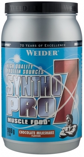 Pulbere mix proteica Syntho pro7 ciocolata 908g - WEIDER