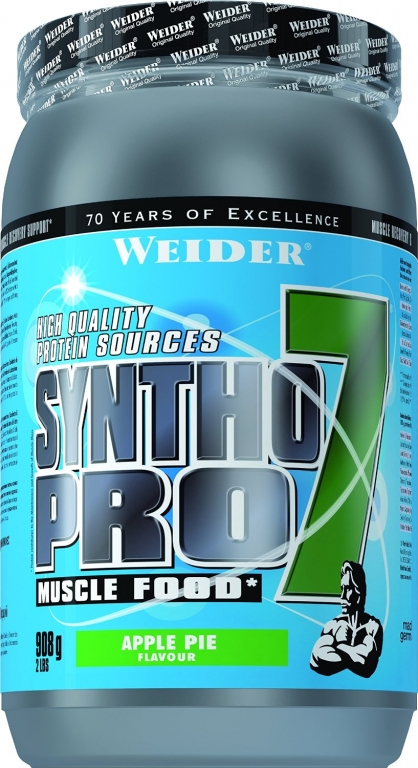 Pulbere mix proteica Syntho pro7 placinta mere 908g - WEIDER