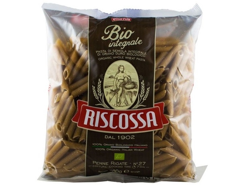 Paste penne rigate grau integral eco 500g - RISCOSSA