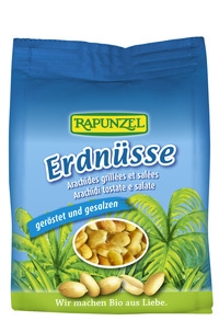 Arahide prajite sarate fara coaja eco 150g - RAPUNZEL