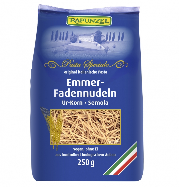 Paste fidea emmer eco 250g - RAPUNZEL