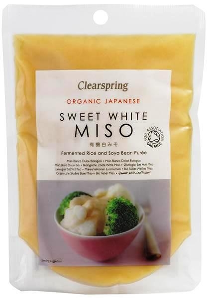 Pasta Miso dulce alb orez soia eco 250g - CLEARSPRING