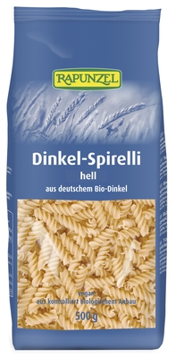 Paste spirale spelta hell eco 500g - RAPUNZEL