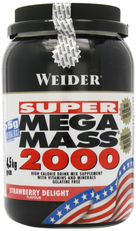 Super mega mass 2000 capsuni 4,5kg - WEIDER