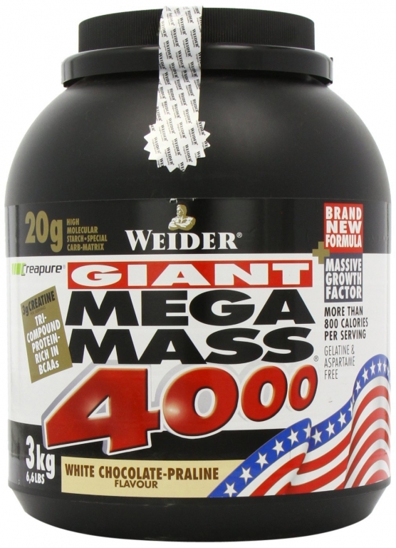 Gigant mega mass 4000 banana 3kg - WEIDER