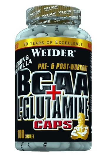 BCAA Lglutamina 180cps - WEIDER