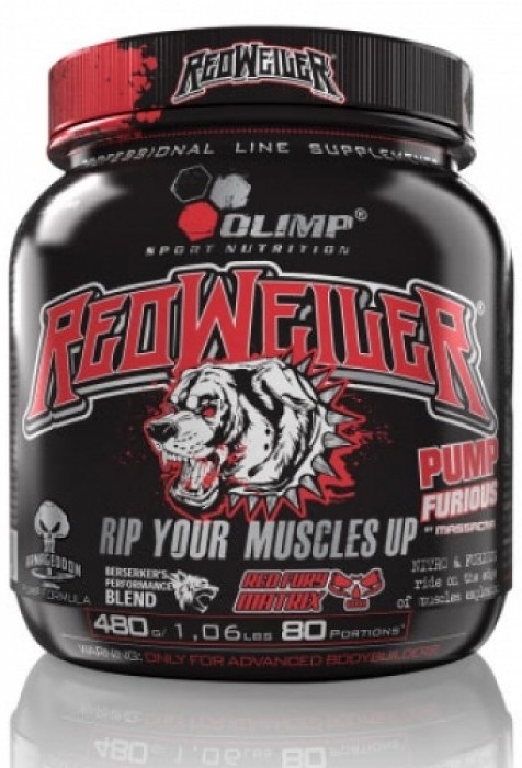 Pulbere Redweiler pre workout 480g - OLIMP