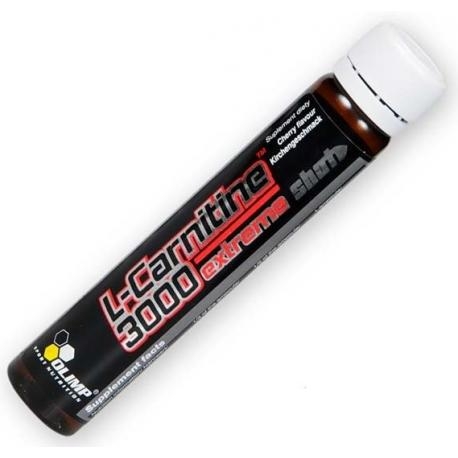 Shot L carnitina 3000 Extreme portocale 25ml - OLIMP