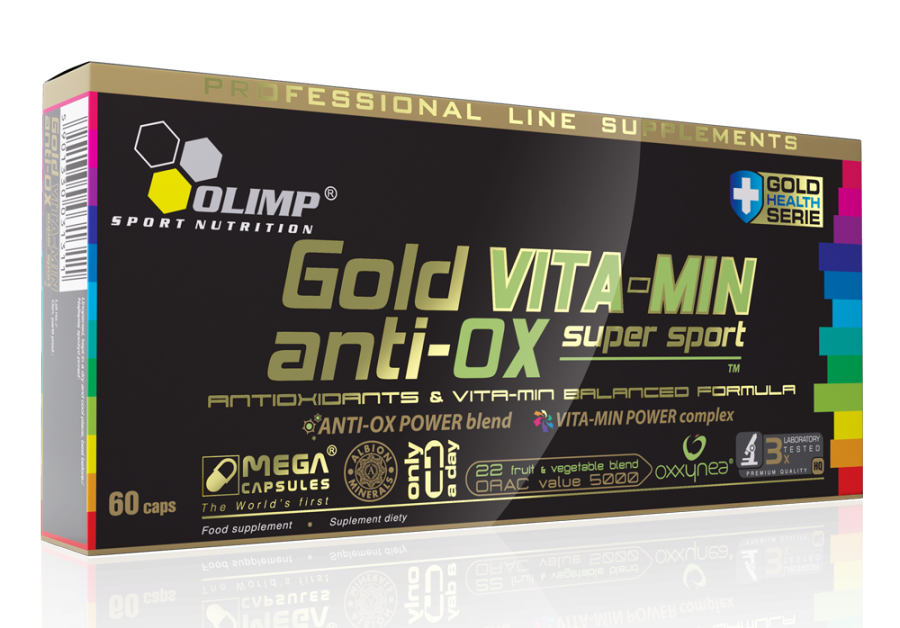 Gold VitaMin antiOx super sport 60cps - OLIMP