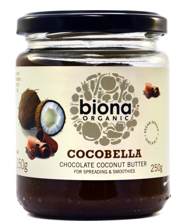 Crema desert cocos ciocolata Cocobella eco 250g - BIONA