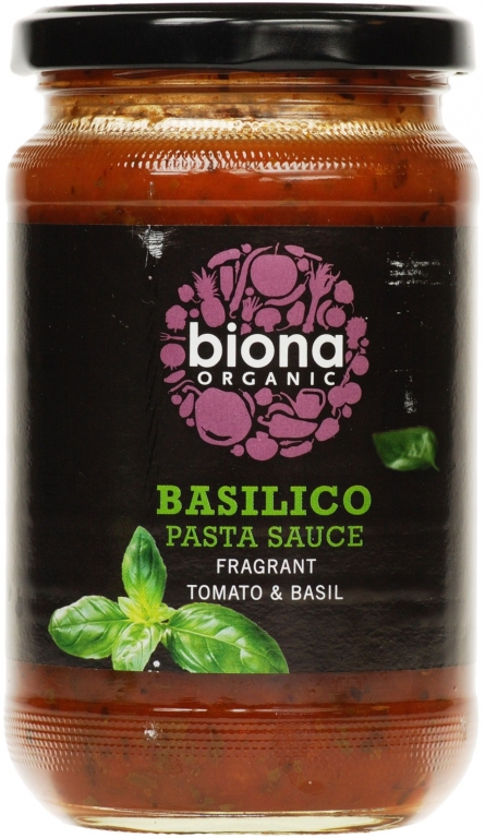 Sos tomat busuioc Basilico pt paste eco 350g - BIONA