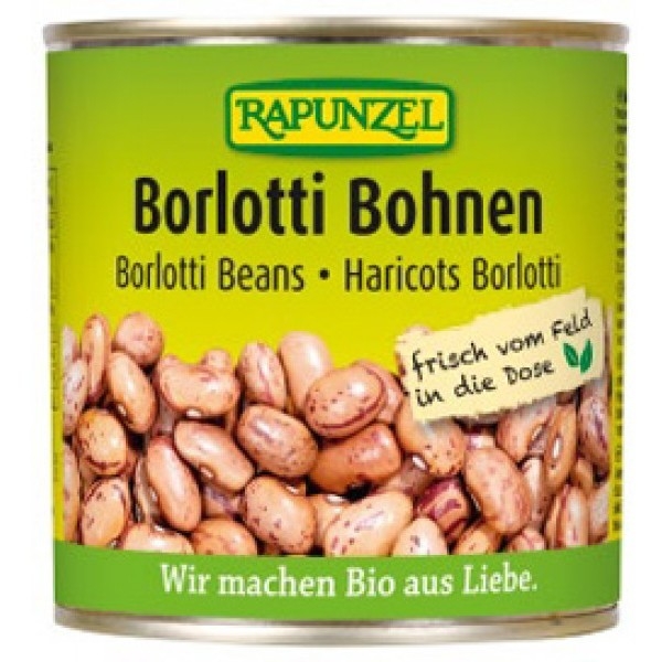 Conserva fasole borlotti eco 400g - RAPUNZEL