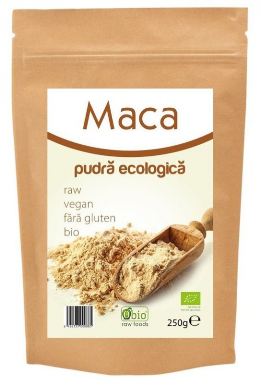 Pulbere maca raw eco 250g - OBIO