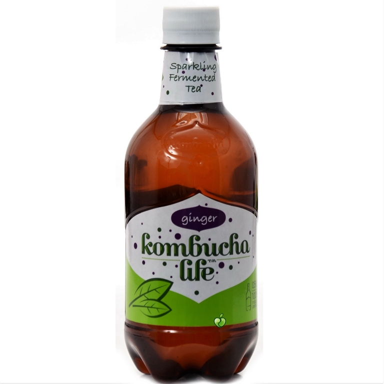 Bautura kombucha ghimbir 500ml - KOMBUCHA LIFE