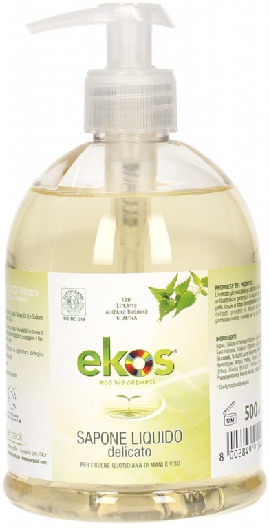 Sapun lichid delicat fata maini bio 500ml - EKOS