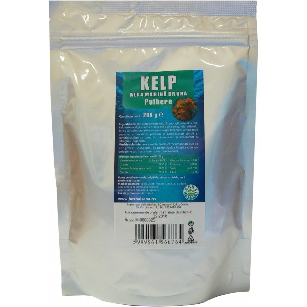 Pulbere kelp 200g - HERBAL SANA