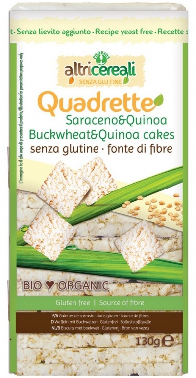 Turtite expandate hrisca orez quinoa eco 130g - PROBIOS