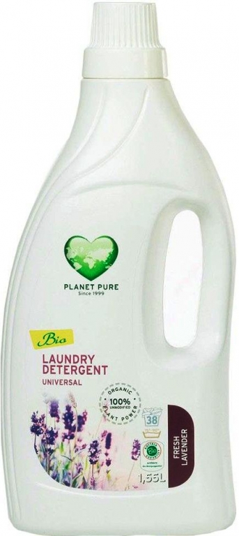 Detergent lichid rufe nuci sapun lavanda {a/m} 1,55L - PLANET PURE