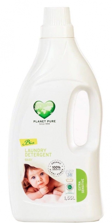 Detergent lichid rufe nuci sapun bebe {a/m} 1,55L - PLANET PURE