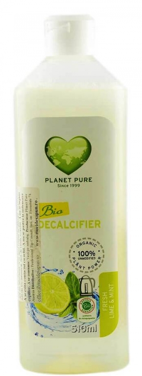 Solutie anticalcar lamaie menta {pv} 510ml - PLANET PURE